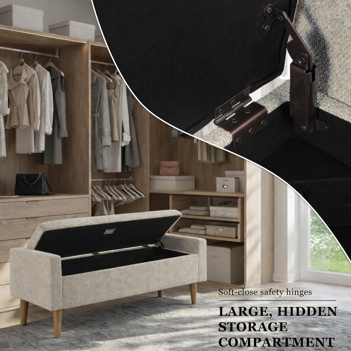48" Storage Bench M54114