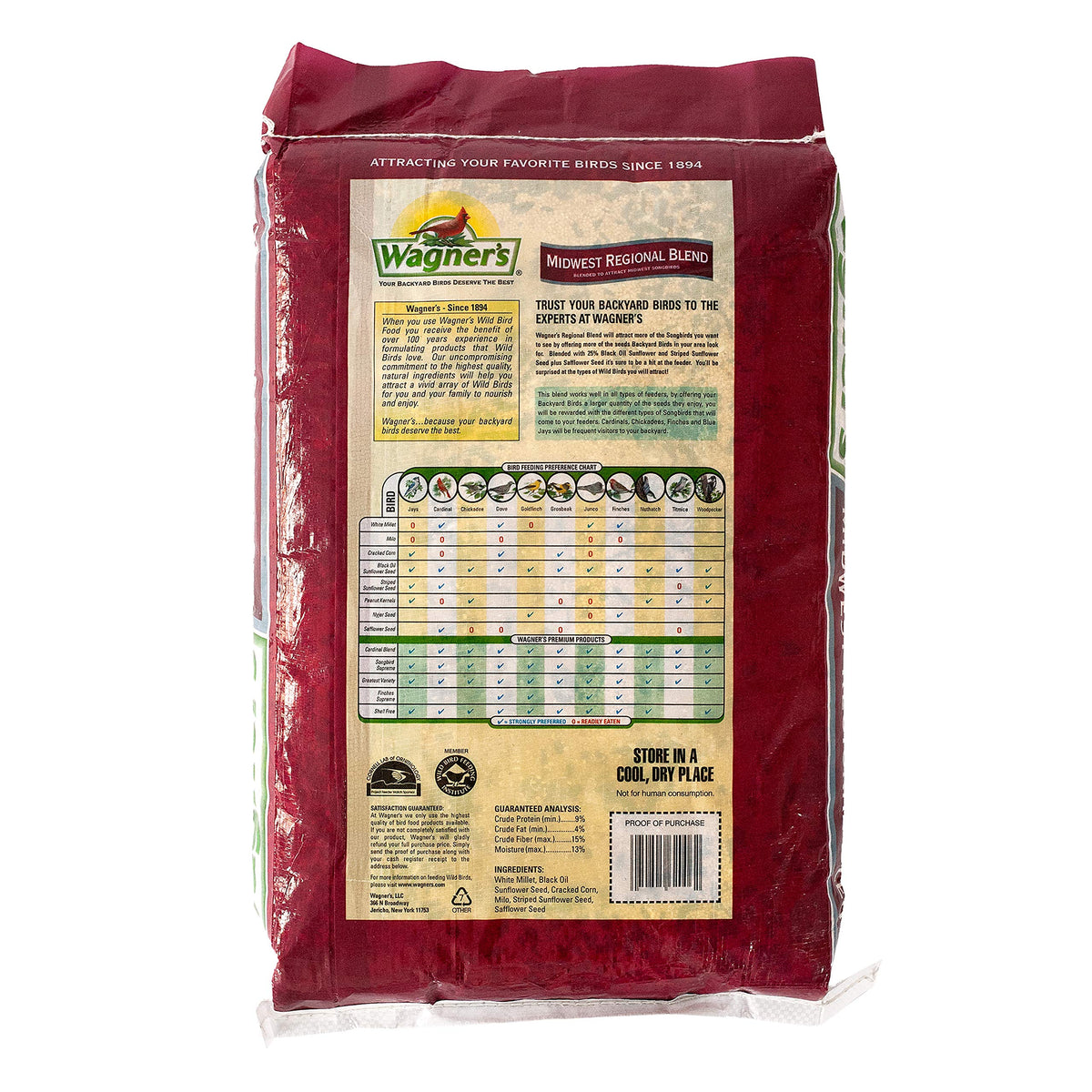 Wild Bird Food 20-Pound Bag W64170